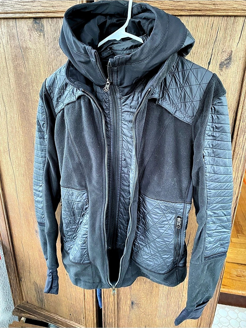 lululemon Fleecy Keen Jacket Black Size 8